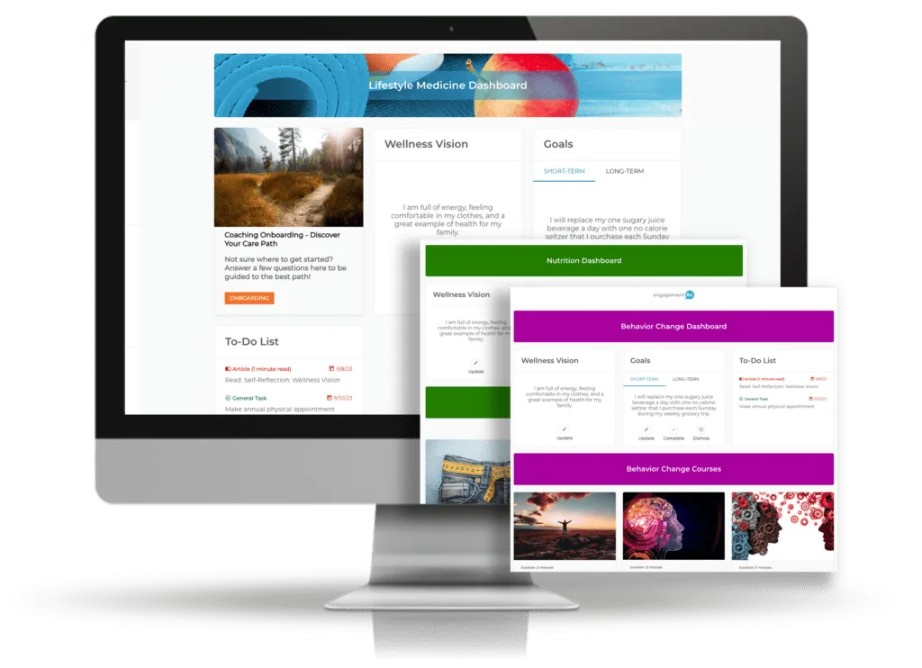 Avidon Health pages content management interface screenshot