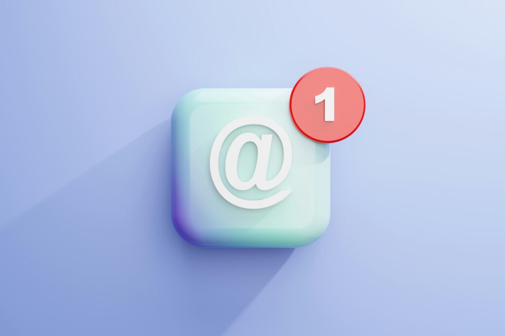 Digital notification representing an automated nudge for employee wellness program engagement