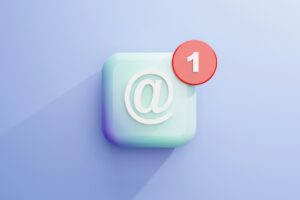 Digital notification representing an automated nudge for employee wellness program engagement