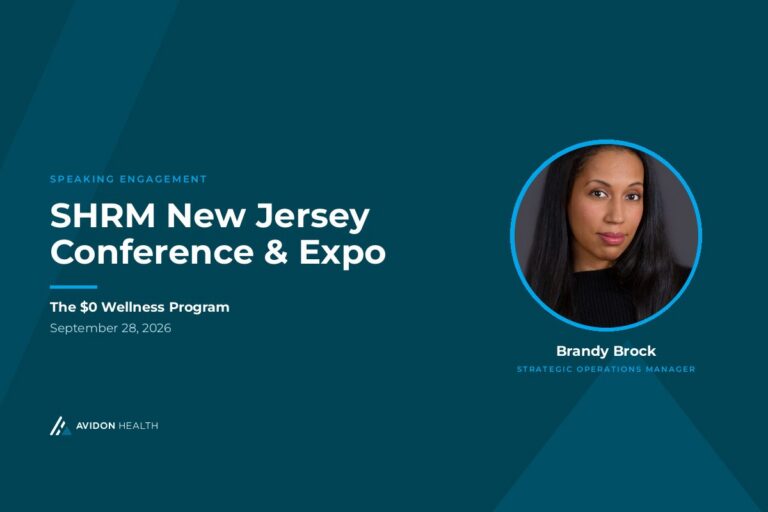 Brandy Brock speaking on The $0 Wellness Program at the 2026 SHRM New Jersey Conference and Expo